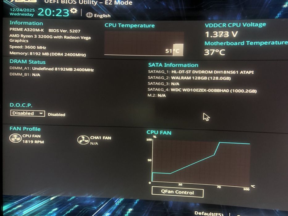 Системний блок AMD Ryzen 3 PRO 3200G (3.60 GHz)