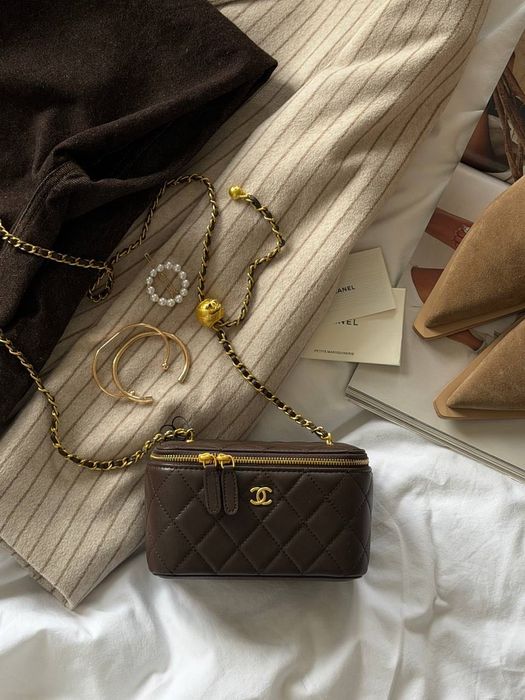 Сумка Chanel / сумочка шанель коричнева