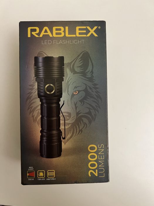 Ліхтарик Rablex RB920 червоне світло