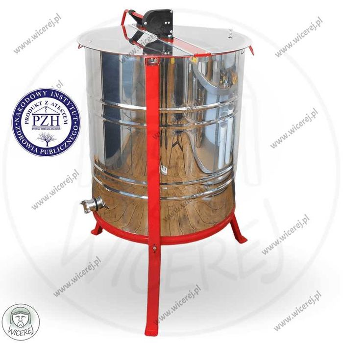 Miodarka ręczna 4 kasetowa Nierdzewna Uniwersalna Miodziarka