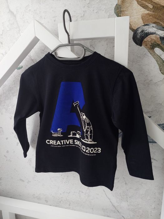 Koszulka T-shirt długi rękaw Zara