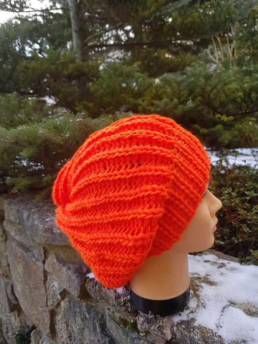Czapka Beanie Pomarańcza