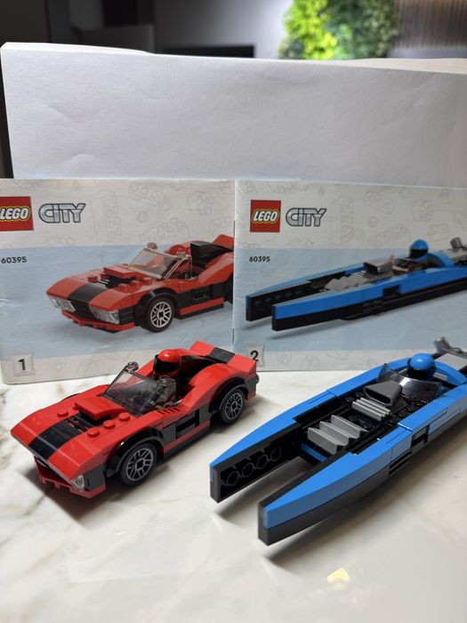 Конструктор LEGO City Комбінований гоночний набір (60395)