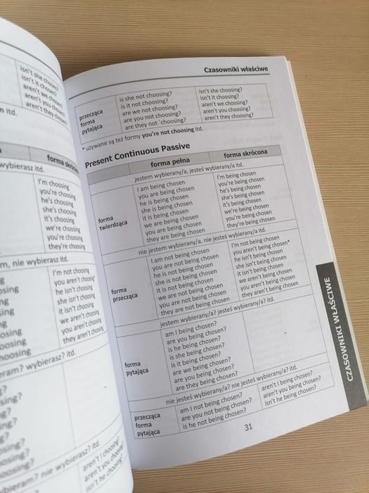 czasowniki angielskie z odmianami książka