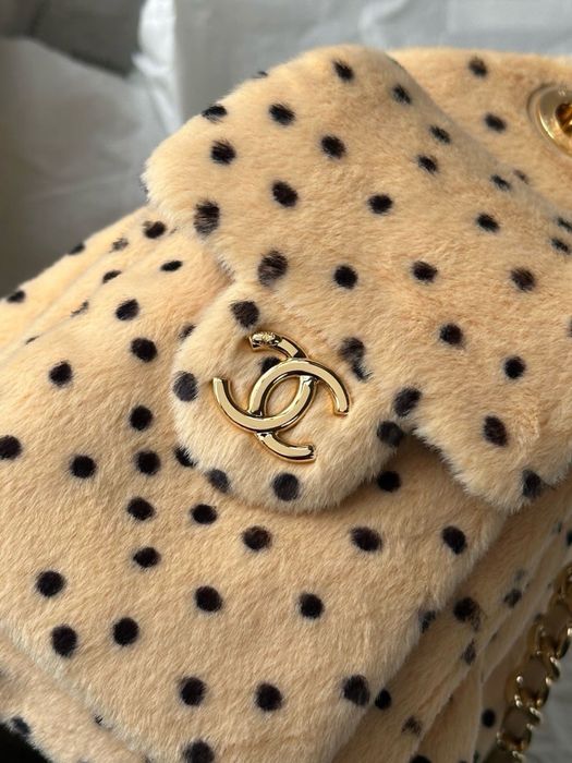 Chanel сумка плями леопард