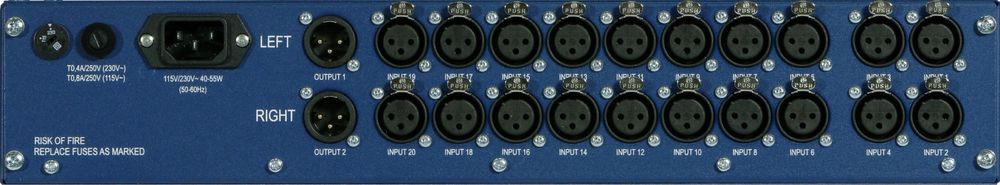Tube-Tech SSA 2A Stereo Summing Amplifier