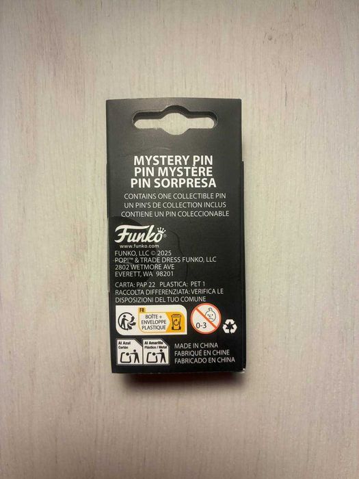 Funko Europe 5th Anniversary Mystery Pin Set