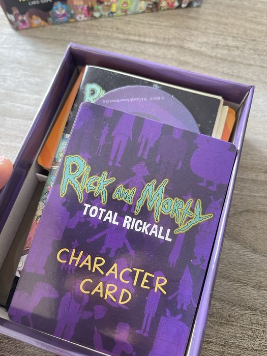 Rick and Morty Total Rickall card game