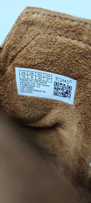 NOWE buty botki na koturnie damskie Toms Clare rozm 42 wkładka 27 cm