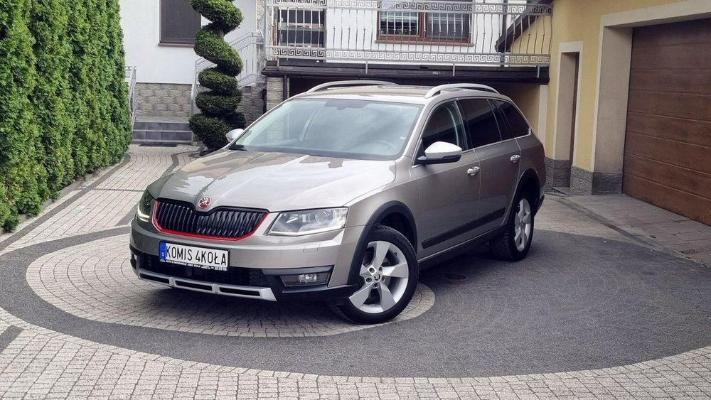 Skoda Octavia SCOUT - 4x4 - DSG - Alcantara - GWARANCJA - Zakup Door To Door
