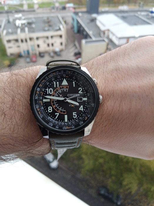 Культовые Ястребы войны Citizen Eco-Drive BJ7138-04E военные солнечная