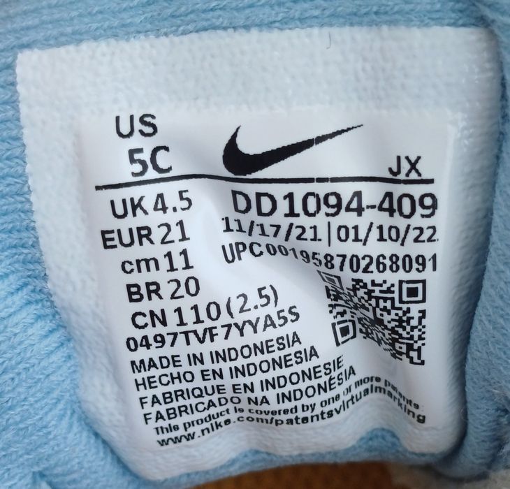 Nike Revolution 6 дитячі літні кросівки кросовки сітка 21-22р