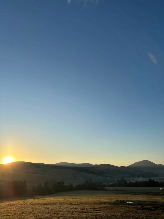 Domek w górach z jacuzzi, Beskid Niski.
