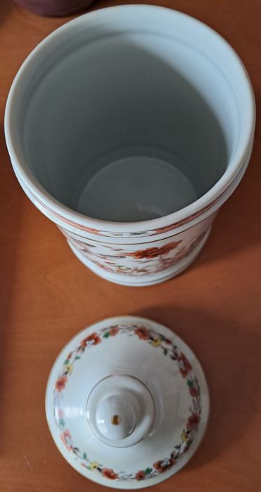 Pote da vista alegre decoração magnólia