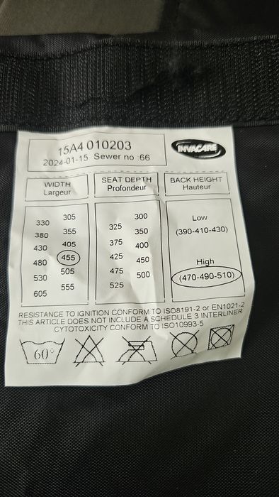 Dois encostos para cadeira rodas manual kuschall kuschall