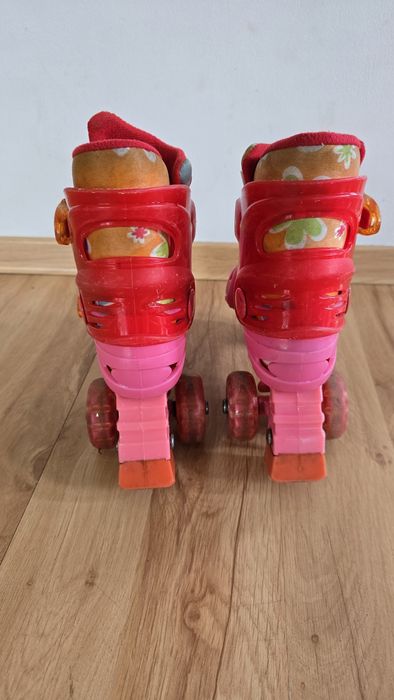 Rolki wrotki dziewczęce Barbie rozmiar 28-29 wkładka 18 cm