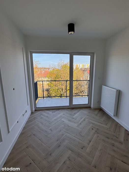 Luksusowe 2 -pokojowe wykończone mieszkanie przy parku i deptaku