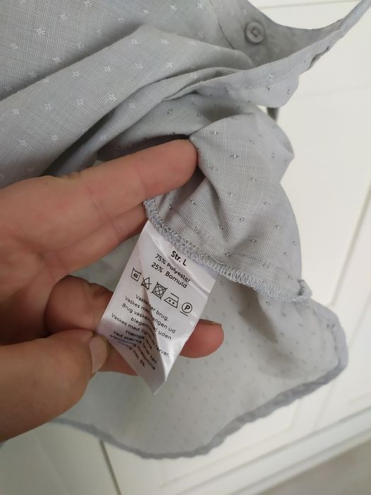 VRS koszula L z falbanką romantyczna elegancka