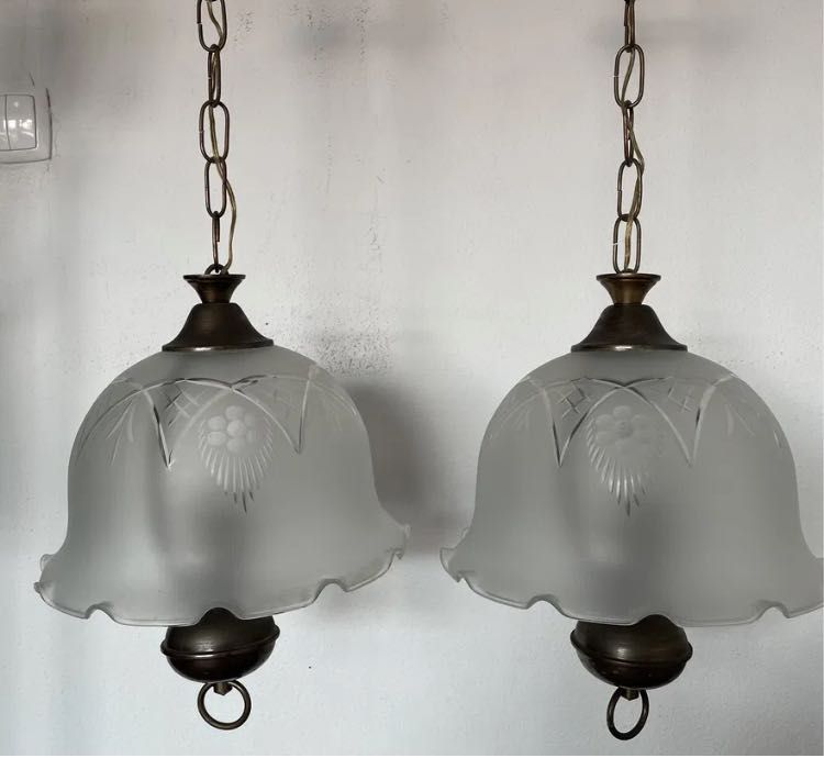 Candeeiros conjunto (dois)