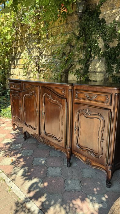 Комод креденс, деревянная резная мебель,  Франция