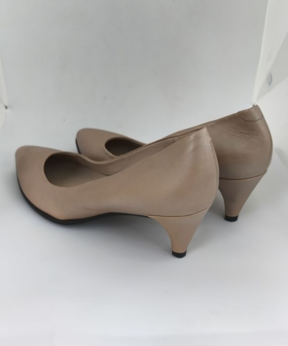ECCO Skórzane Czółenka Damskie | Rozmiar 40 (25.5 cm)