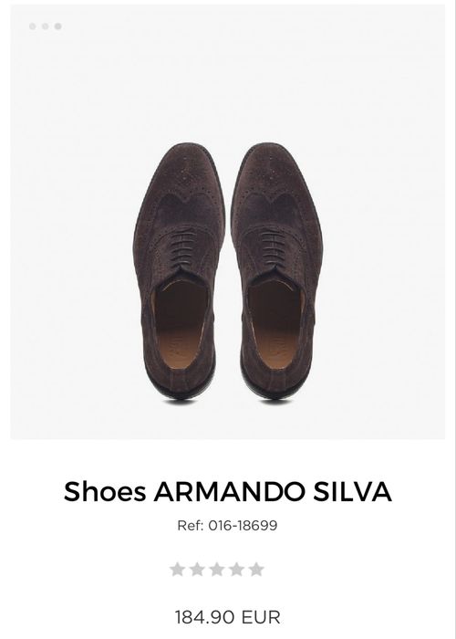 Туфлі броги Armando Silva
