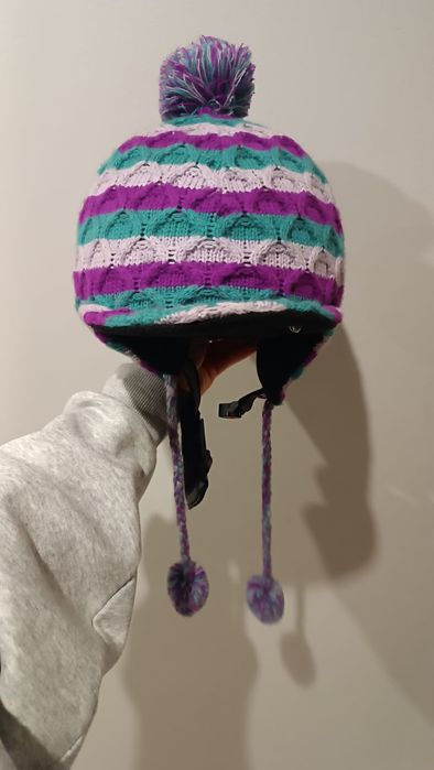 ALPINA – kask narciarski + czapka zimowa | super stan