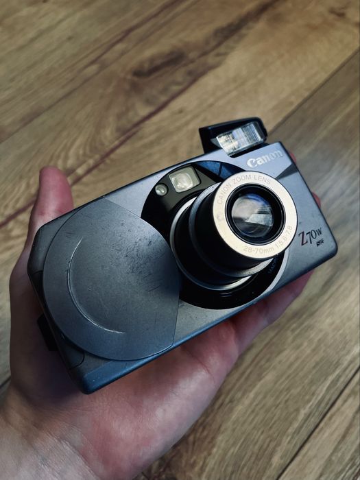 Canon Sure Shot Z70W Плівковий Фотоапарат 90-х Вінтажний Мильниця