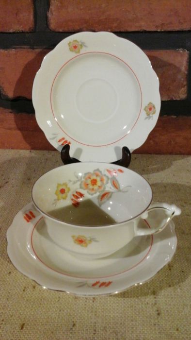 Serwis Carl Tielsch ALTWASSER,CT TIELSCH,Germany, Porcelana Śląska CT