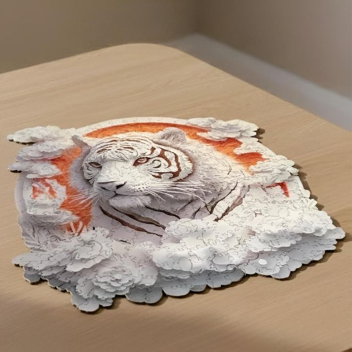 Нові деревяні 3D пазли XL у подарункових коробках