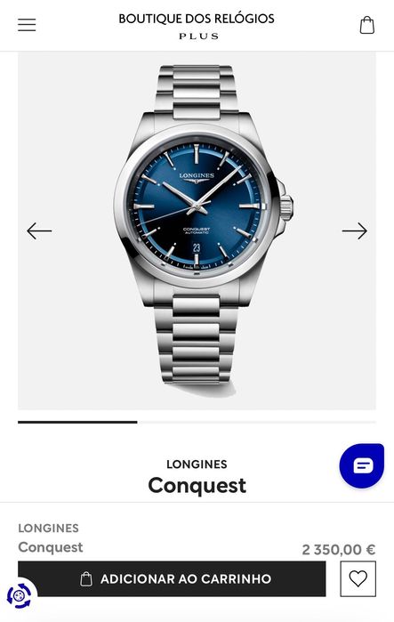 LONGINES CONQUEST 41mm AUTOMÁTICO – Full Set – de 23 Abril 2026