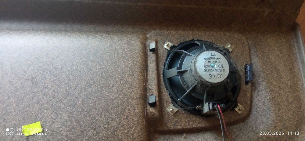 Полка акустическая ГАЗ 31 105 оригинал с немецкими колонками blaupunkt