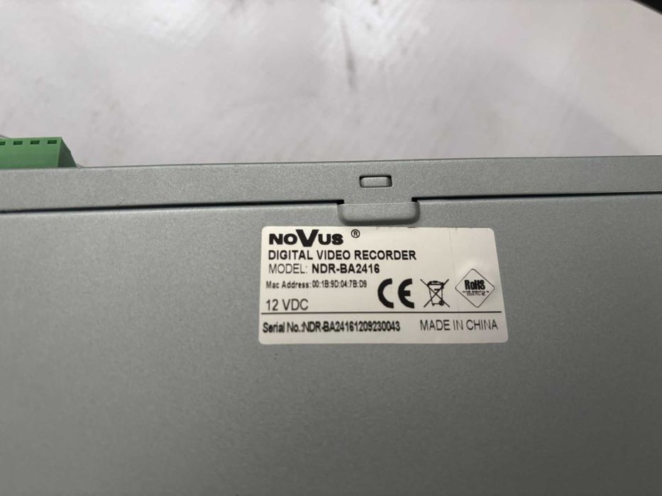 Novus NDR-BA2416 Rejestrator 16 KANAŁOWY