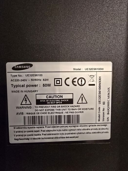 Telewizor Samsung 32 cale