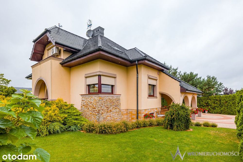 Komfortowy dom z pięknym ogrodem 12km od Wrocławia