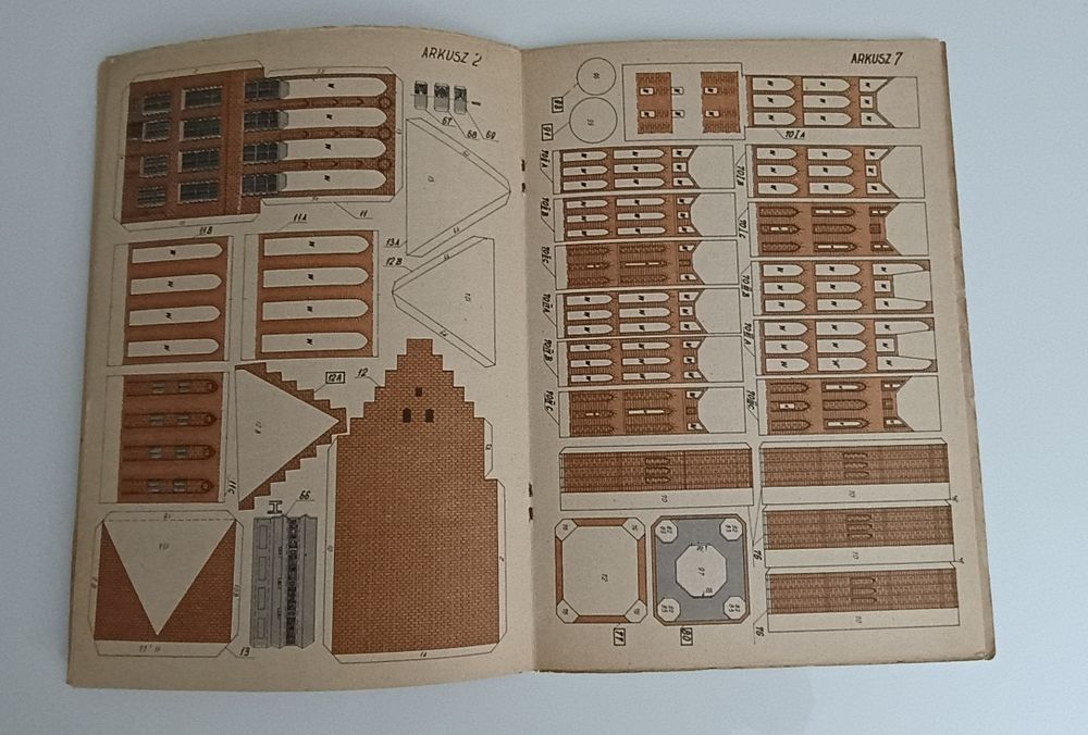 Mały Modelarz 7 1977 Ratusz - Gdańsk