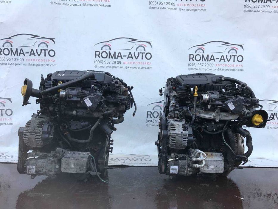 Двигун Мотор R9M A 408  1.6 dCi Renault Trafic Opel Vivaro Nissan Fiat