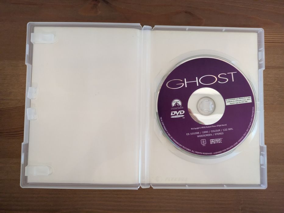 DVD " Ghost - Espirito do Amor " 1990 (Como Novo)
