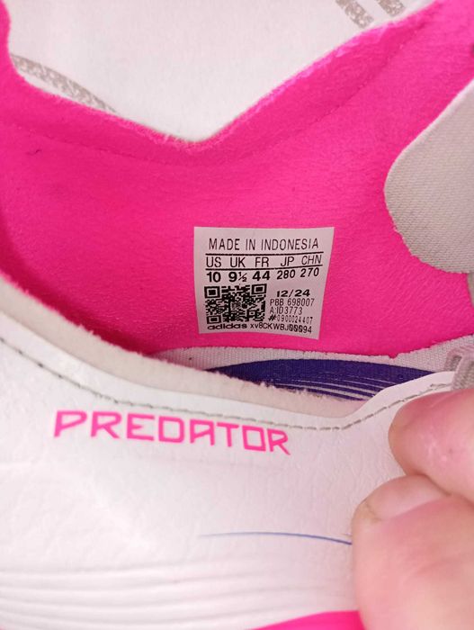Chuteiras Adidas  Predator tam 44,  usadas apenas uma vez