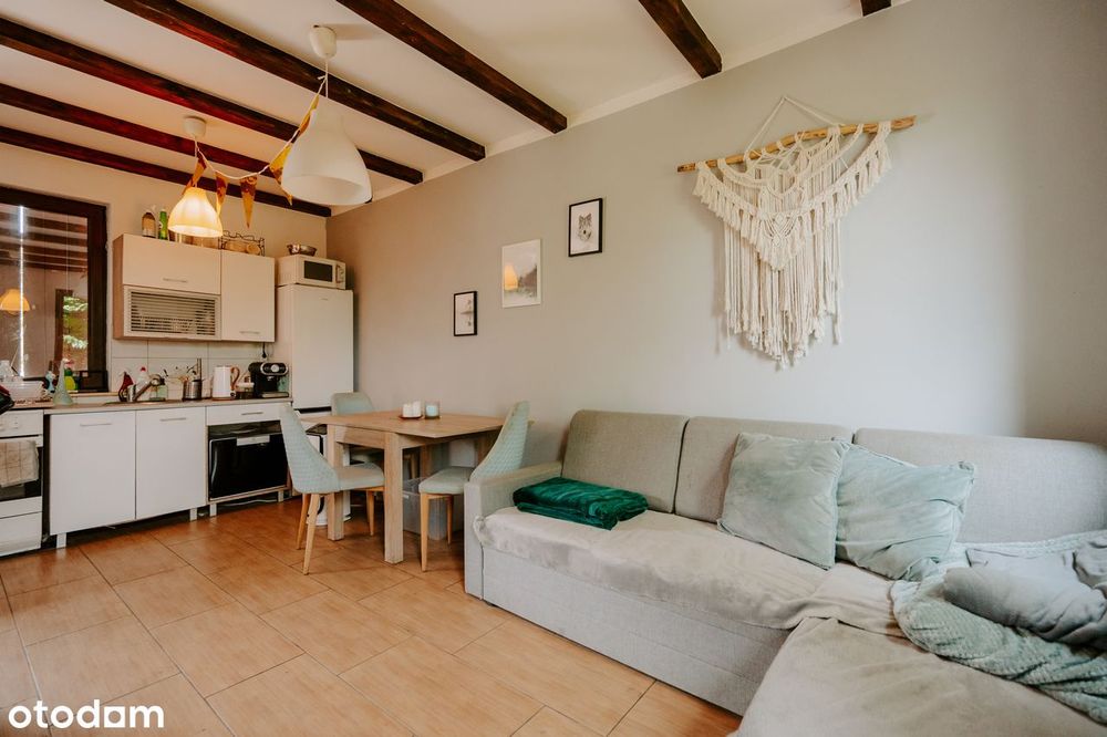 Działka ROD – całoroczna, murowana altana, Morena, media