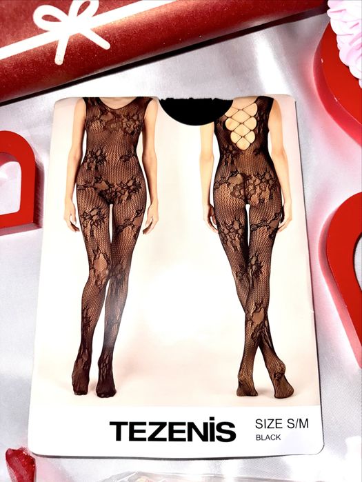 Tezenis s/m 36/38 nowe (w opakowaniu) zmysłowe koronkowe body