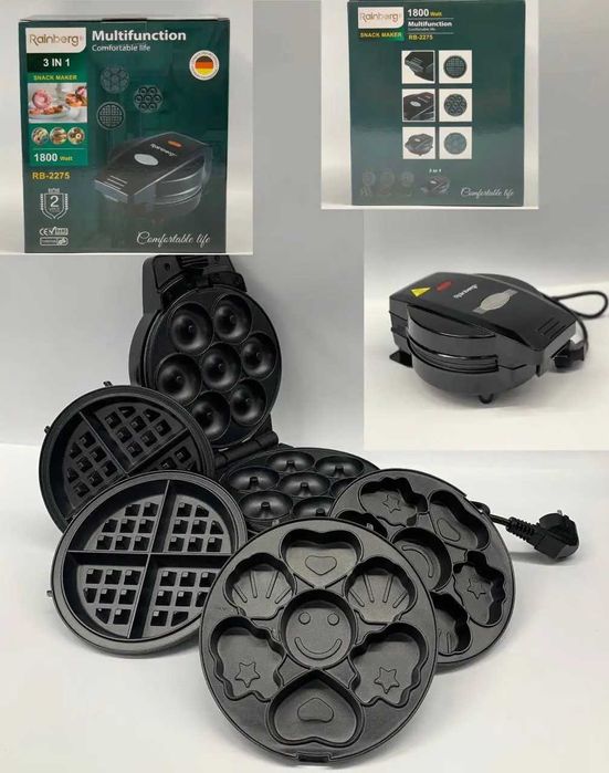 Вафельниці  мультимейкер різни.