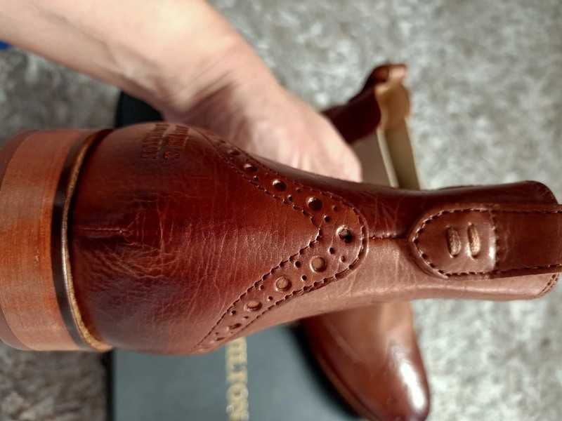 Botki sztyblety melvin Hamilton skórzane r40