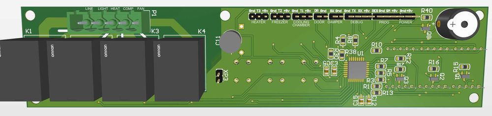 Универсальная плата хододильника