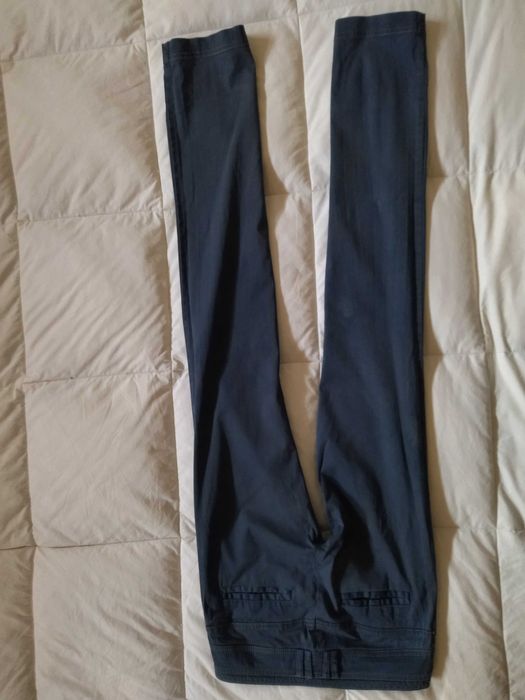 #SKINNY  calças  azul cobalto