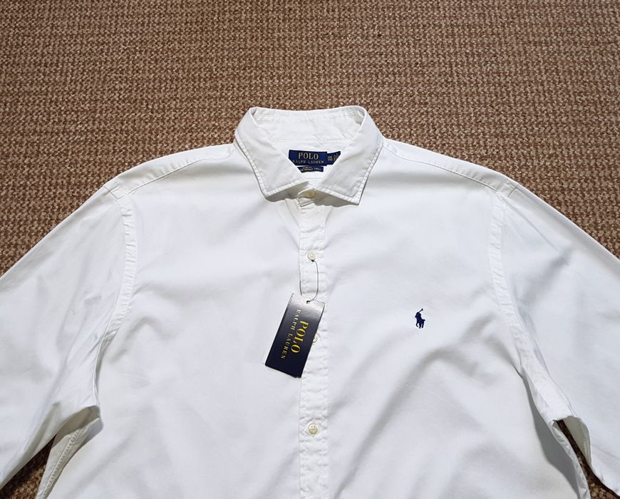 Ralph Lauren Polo сорочка slim fit оригінал XXL нова