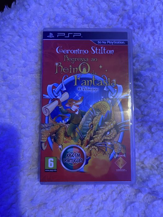 Geronimo stilton jogo psp
