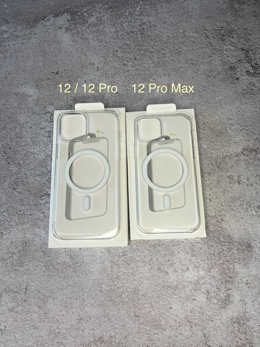 Чохол Clear Case MagSafe + Animation для iPhone 12 12 Pro Max Айфон