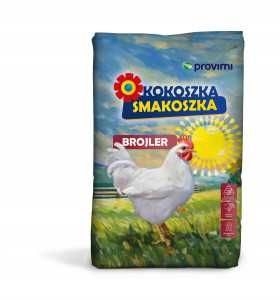 DOSTAWA 0 ZŁ !!! - Karma, pasza dla brojlerów BROJLER 2 - PROVIMI, od 22 do 35 dnia, 25kg