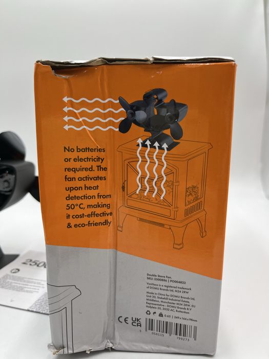 Wentylator do pieca / kominka VonHaus – Double Stove Fan